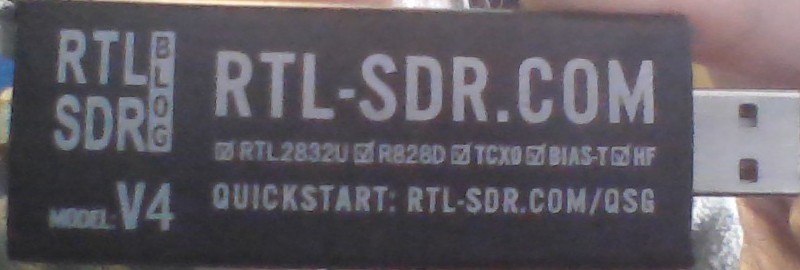 RTL-SDR Blog V4 dongel